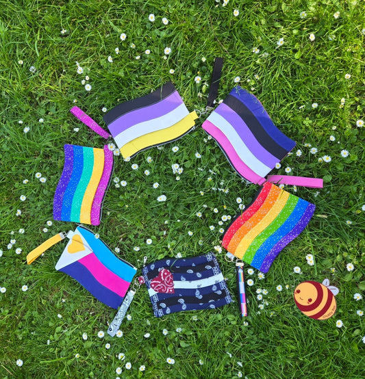 Loud and Proud Zipper Pouch Sewing Pattern