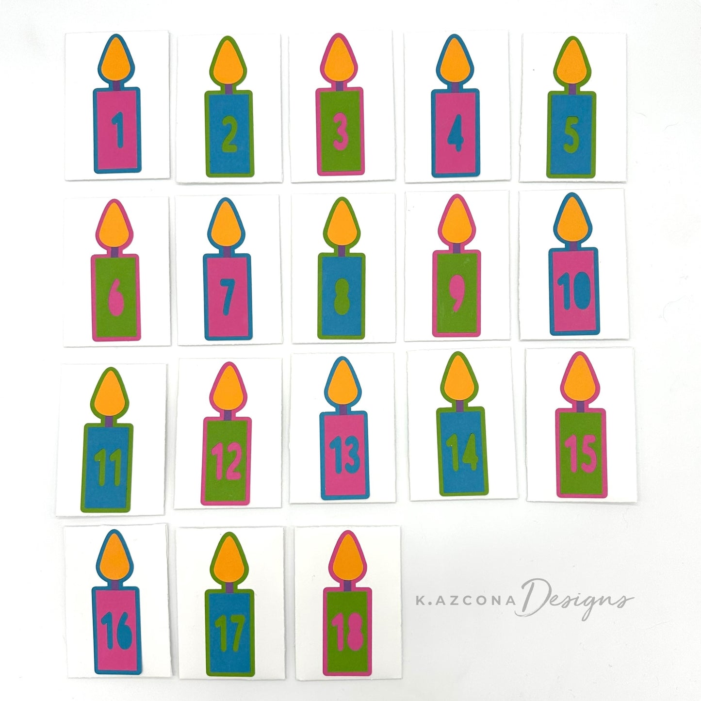 Candle Gift Card Holder File