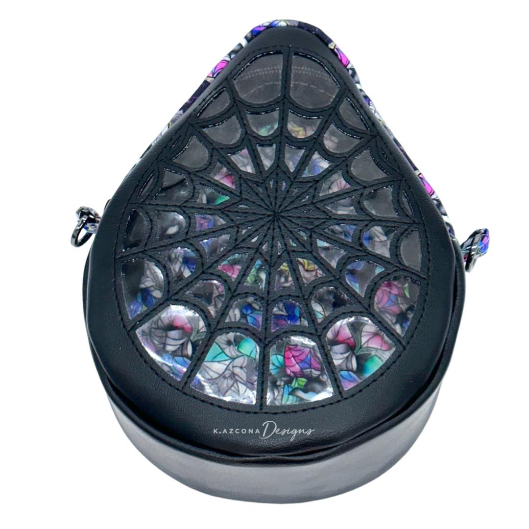 Spider Web Dewdrop Crossbody Bag