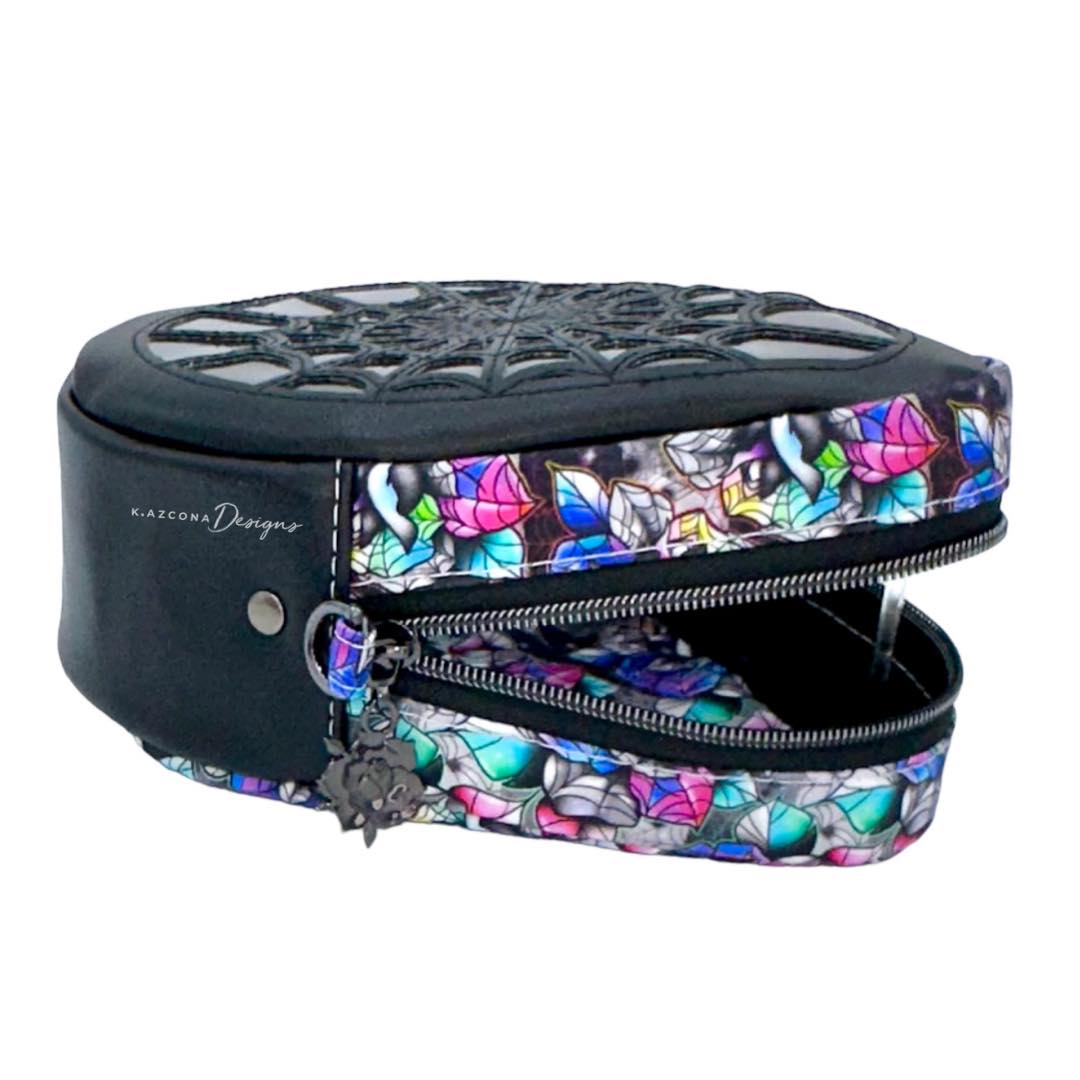 Spider Web Dewdrop Crossbody Bag