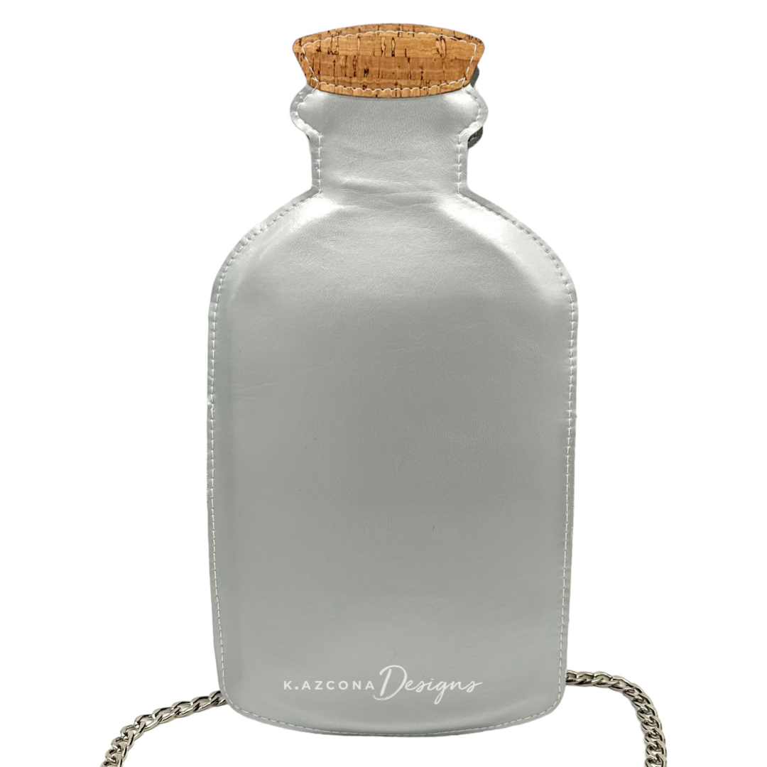 Pink Skull All Bottled Up Crossbody Bag