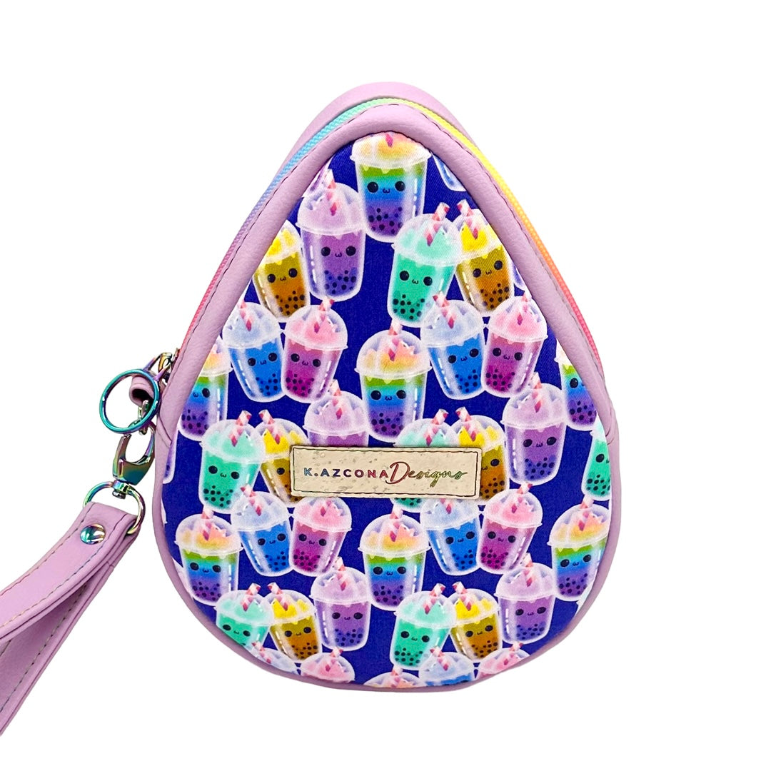 Bubble Tea Dewdrop Wristlet