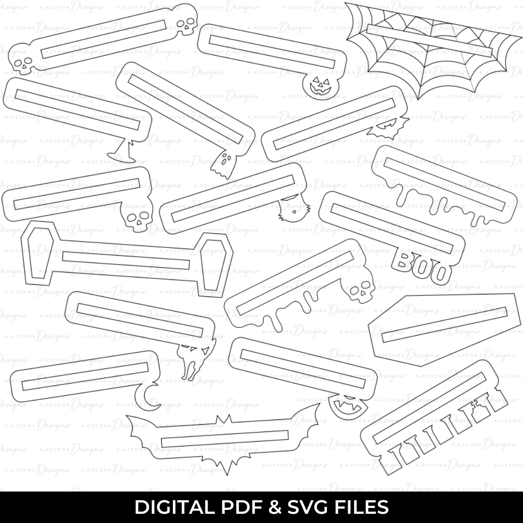 Haunted Zipper Overlay Bundle File – K.Azcona Designs