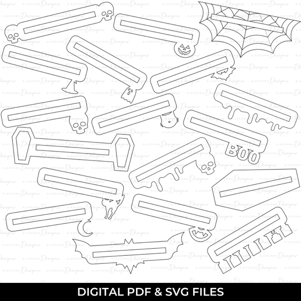 Haunted Zipper Overlays