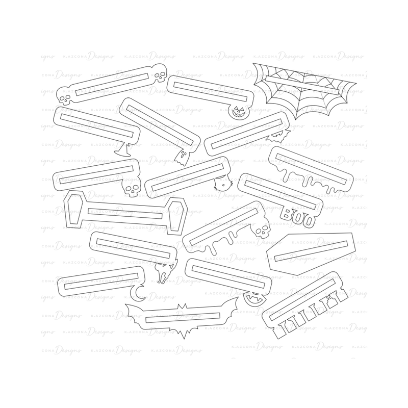 Haunted Zipper Overlays