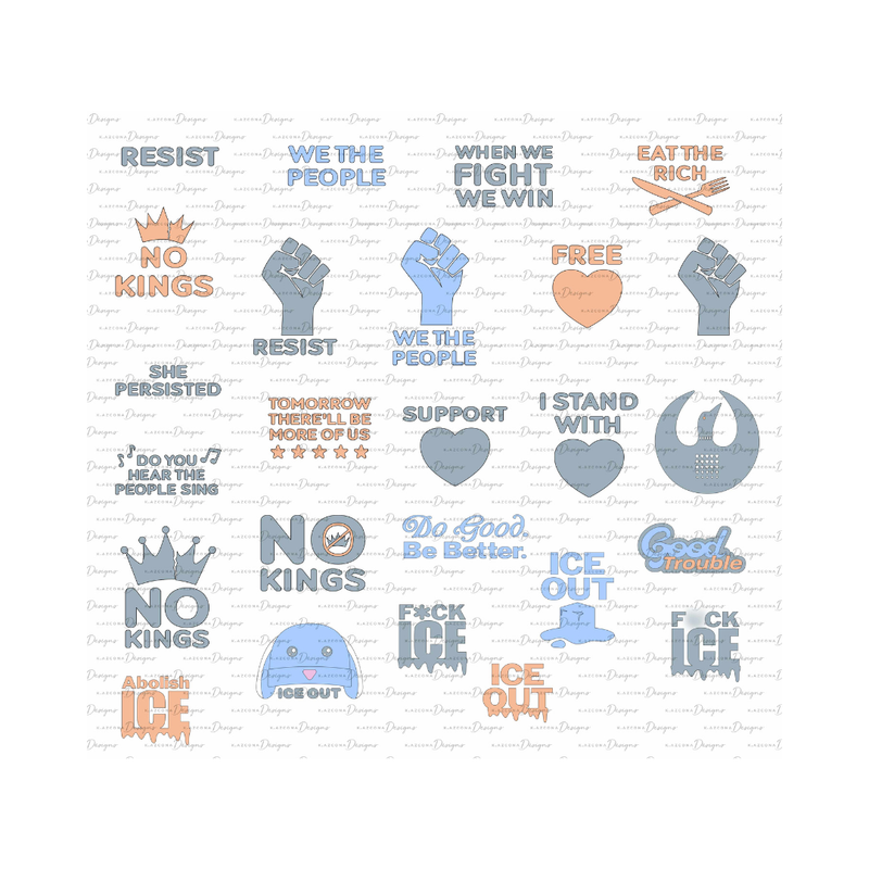 Peaceful Protest Appliqués