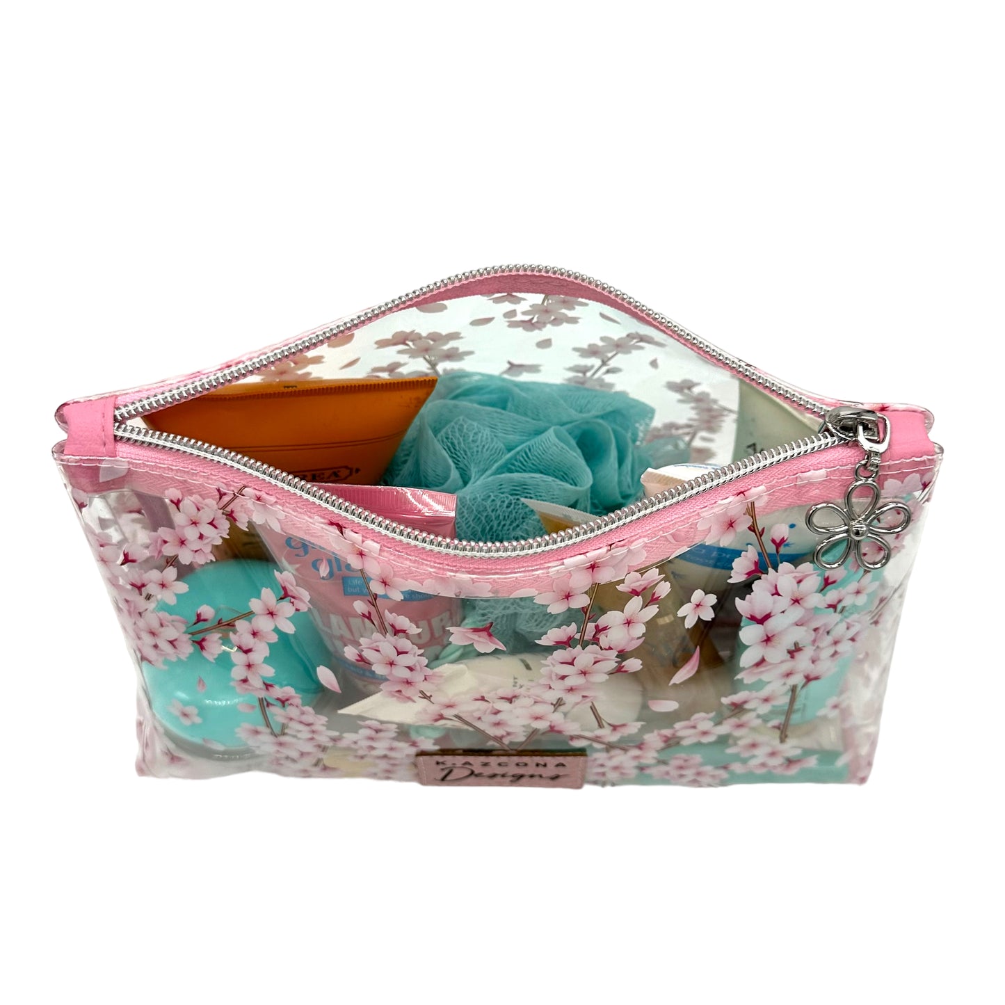 Cherry Blossom Makeup and Toiletry Bag