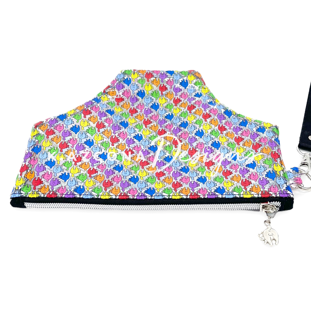 Rainbow Cat Butt Panty Wristlet