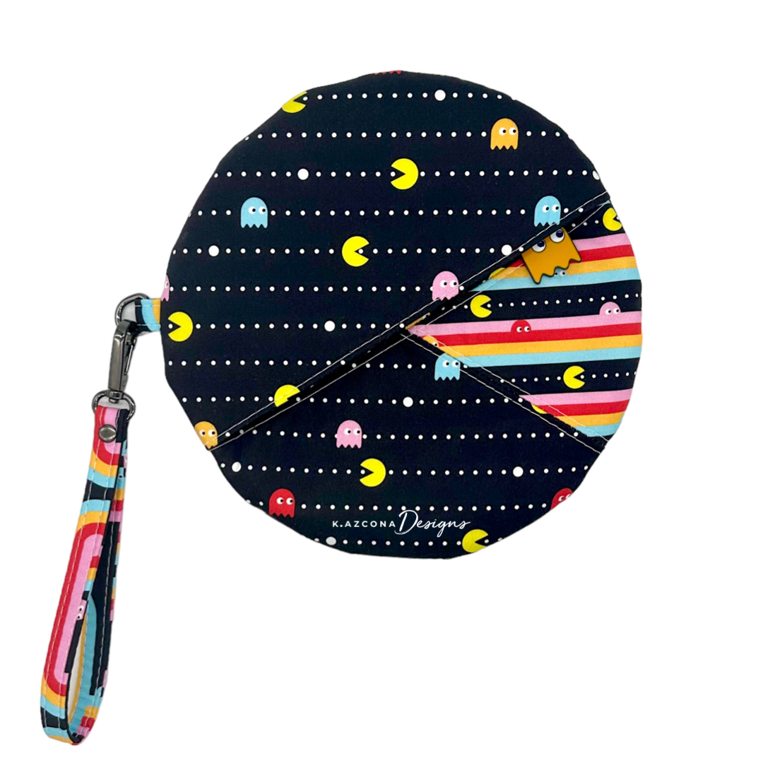 Black Pac Pouch Wristlet