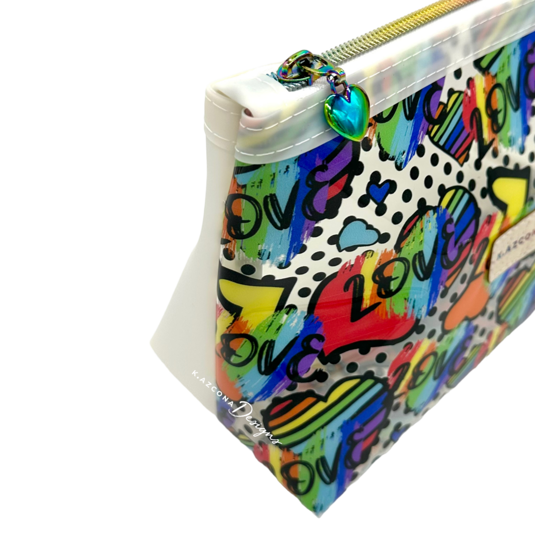 Love Makeup and Toiletry Bag