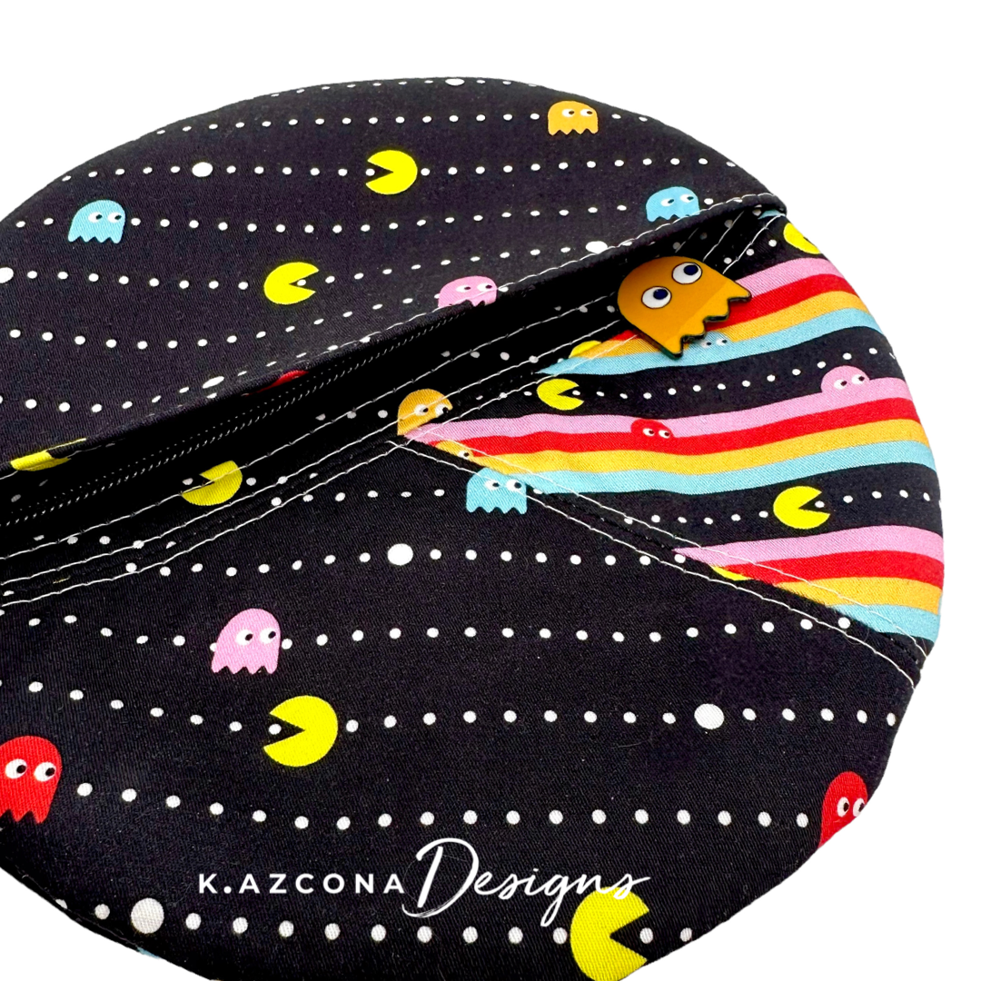 Black Pac Pouch Wristlet