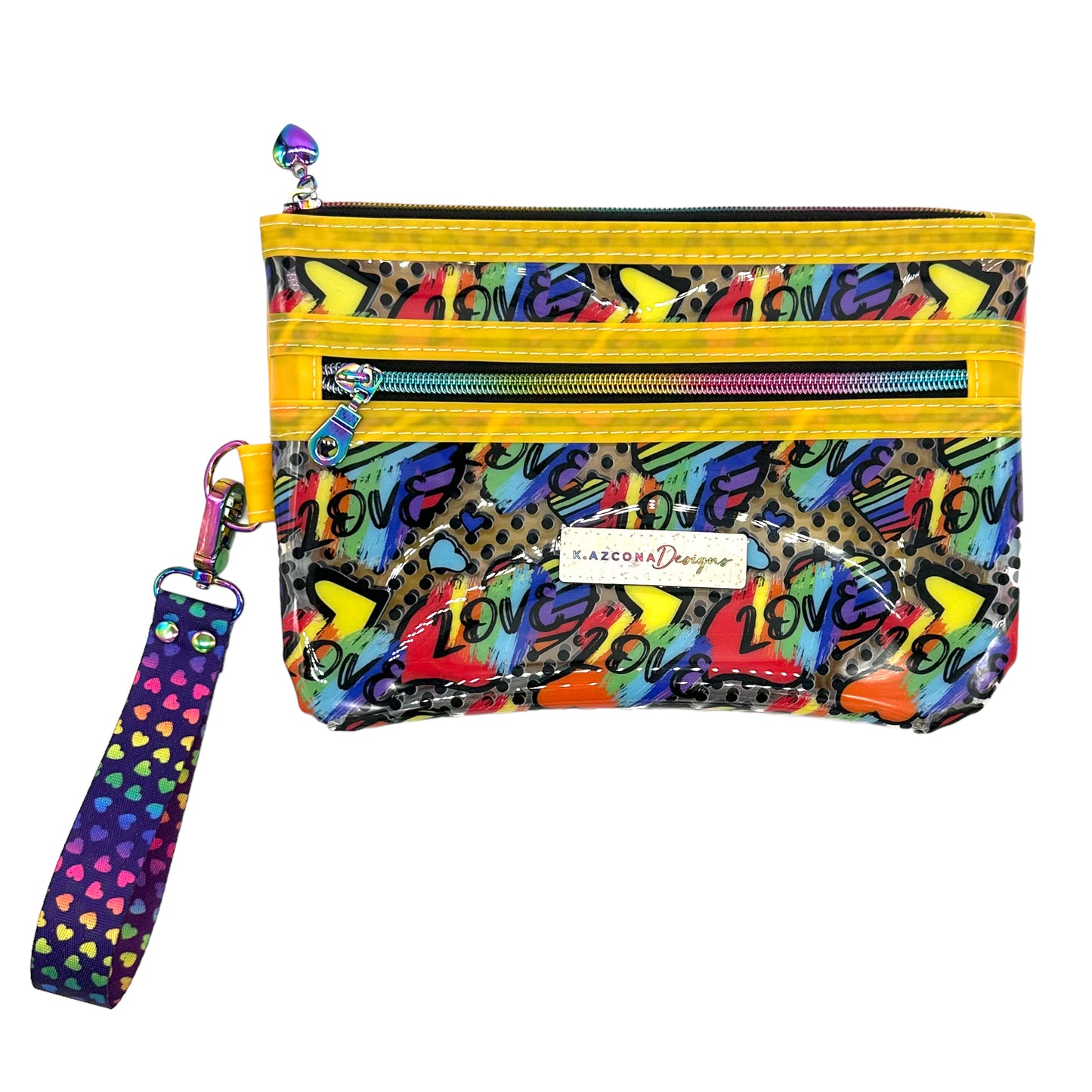 Love Hearts Wristlet