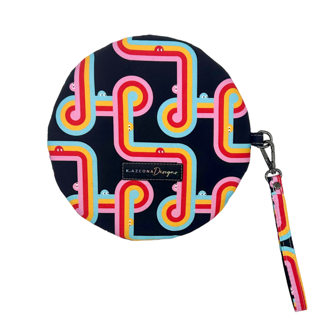Black Pac Pouch Wristlet