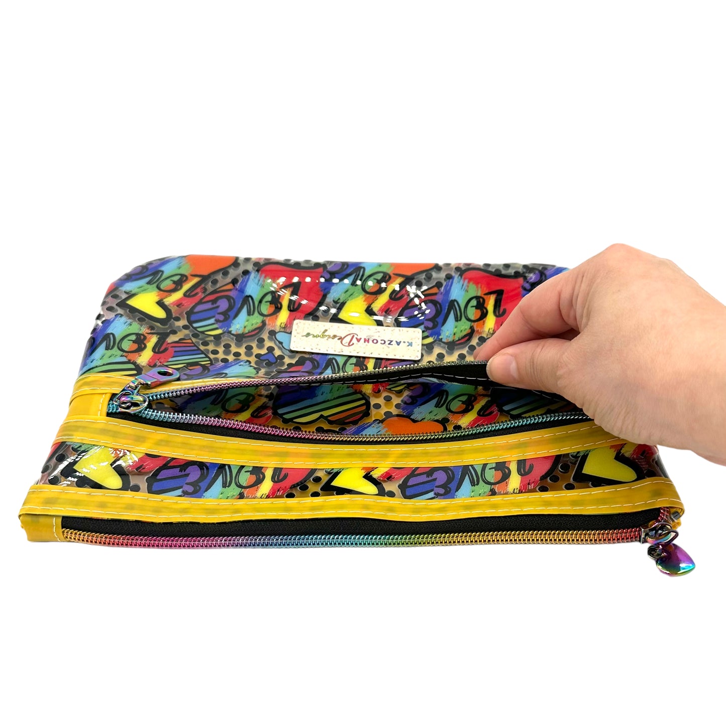 Love Hearts Wristlet