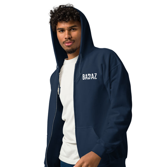 BAD.AZ Unisex Zip Up Hoodie