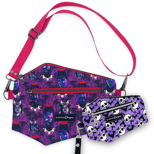 Drac Pack Bundle: Hip Bag and Mini Wristlet Sewing Patterns
