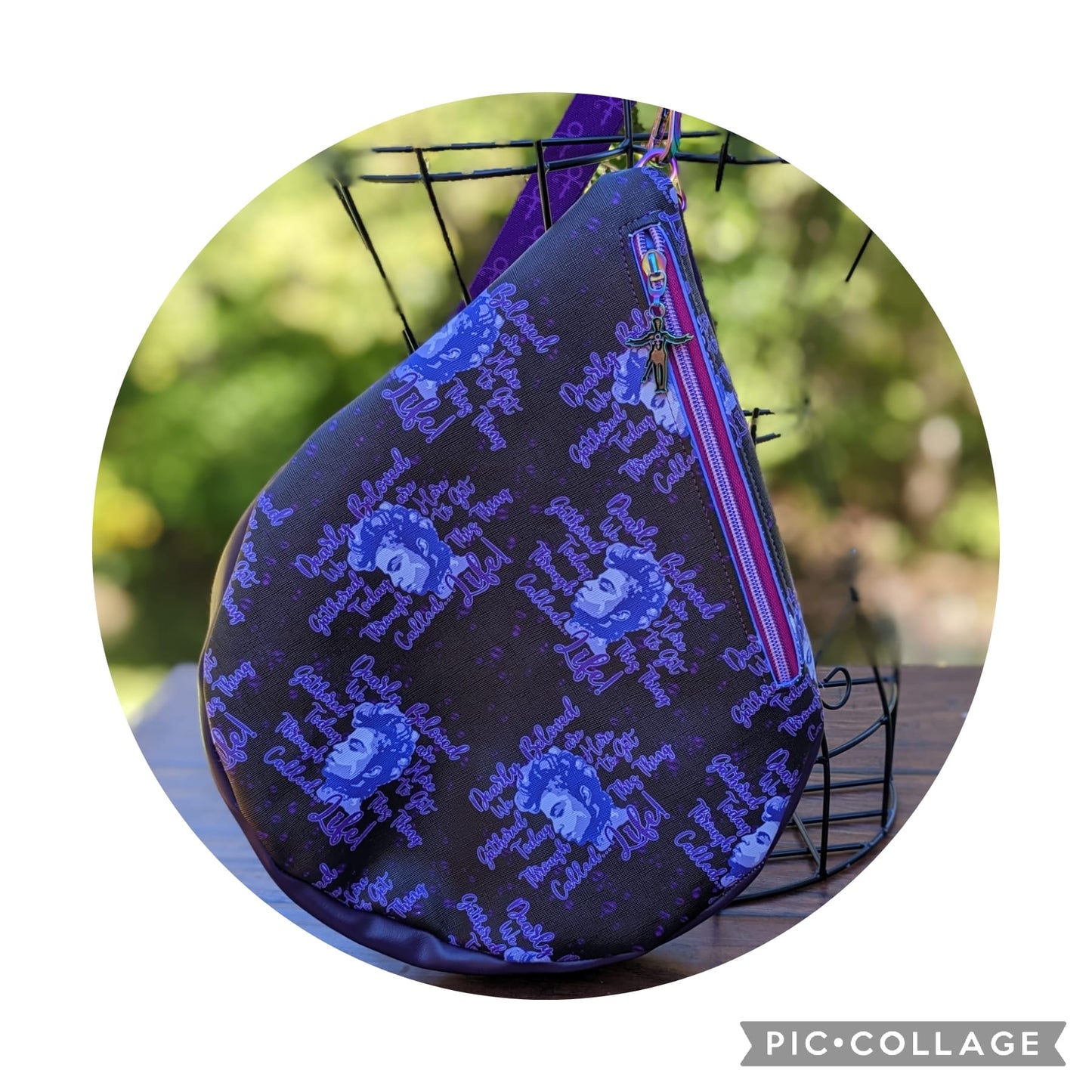 Raindrop Sling Bag Sewing Pattern