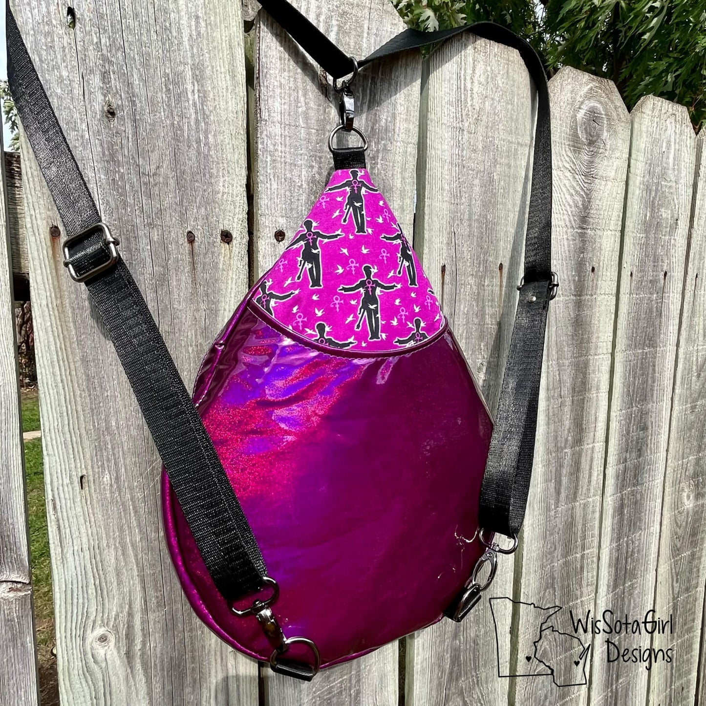 Raindrop Sling Bag Sewing Pattern
