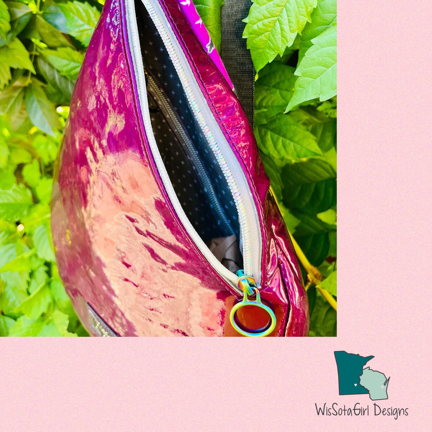 Raindrop Sling Bag Sewing Pattern