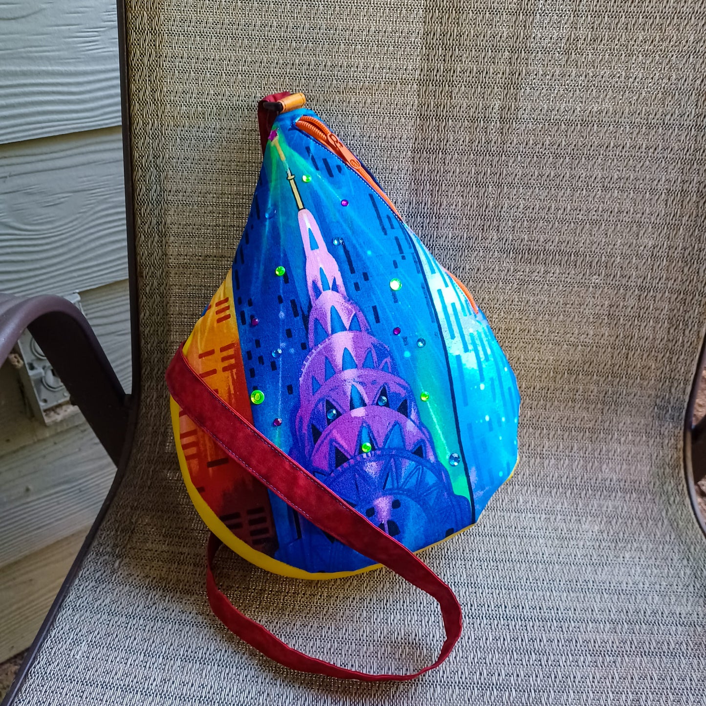 Raindrop Sling Bag Sewing Pattern