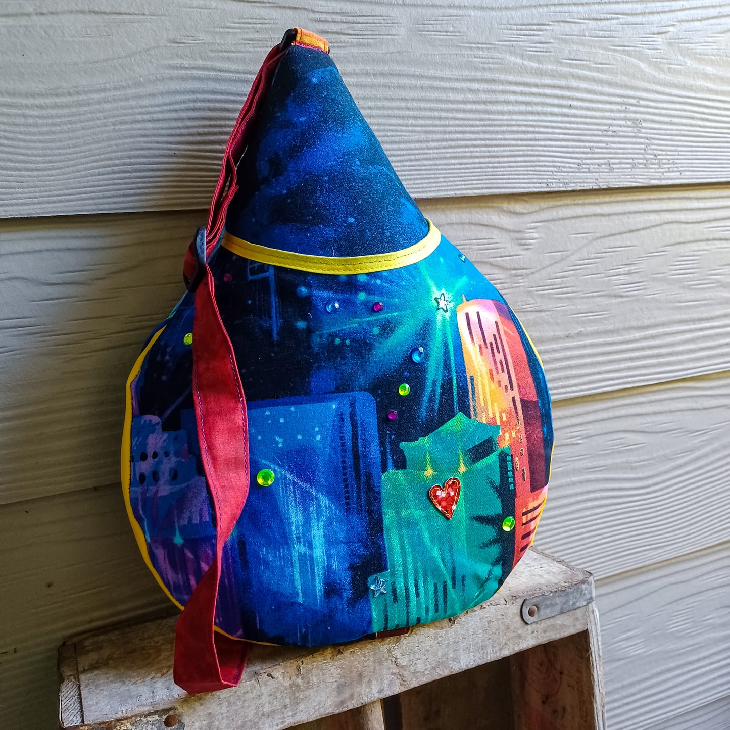Raindrop Sling Bag Sewing Pattern