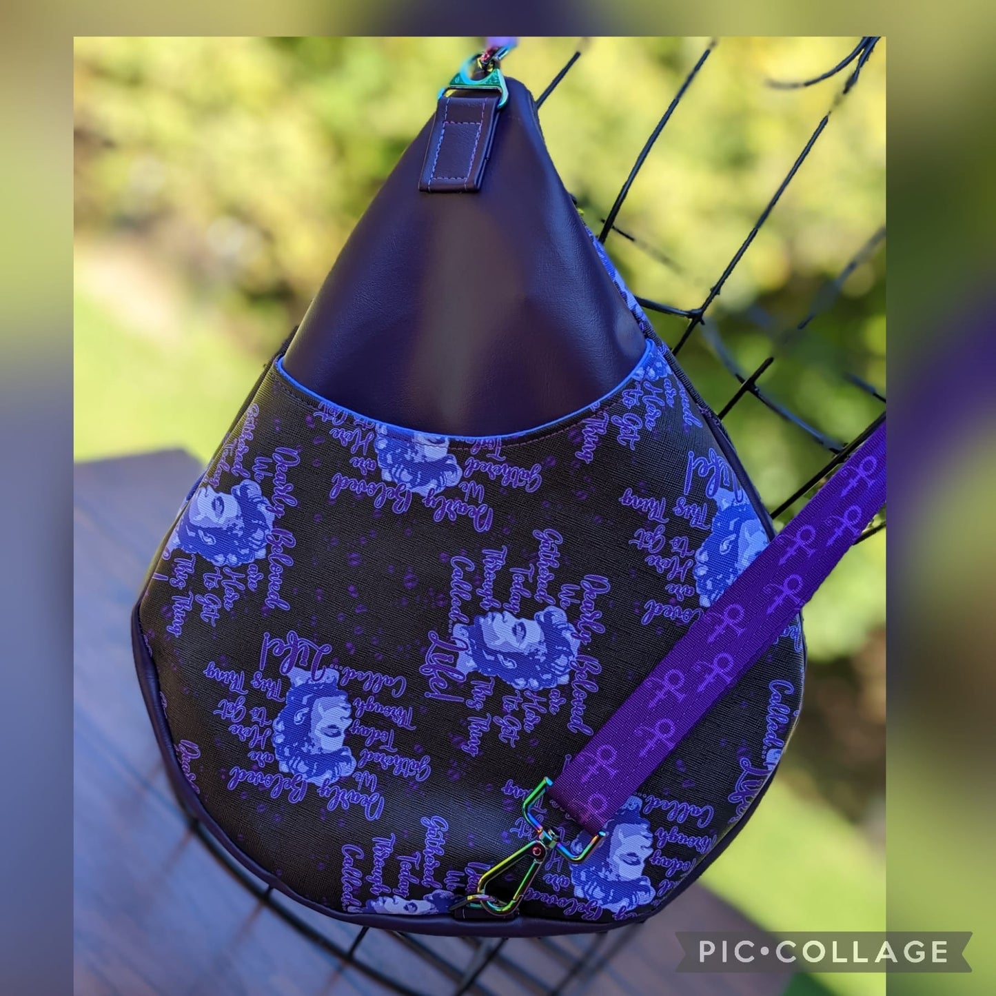 Raindrop Sling Bag Sewing Pattern
