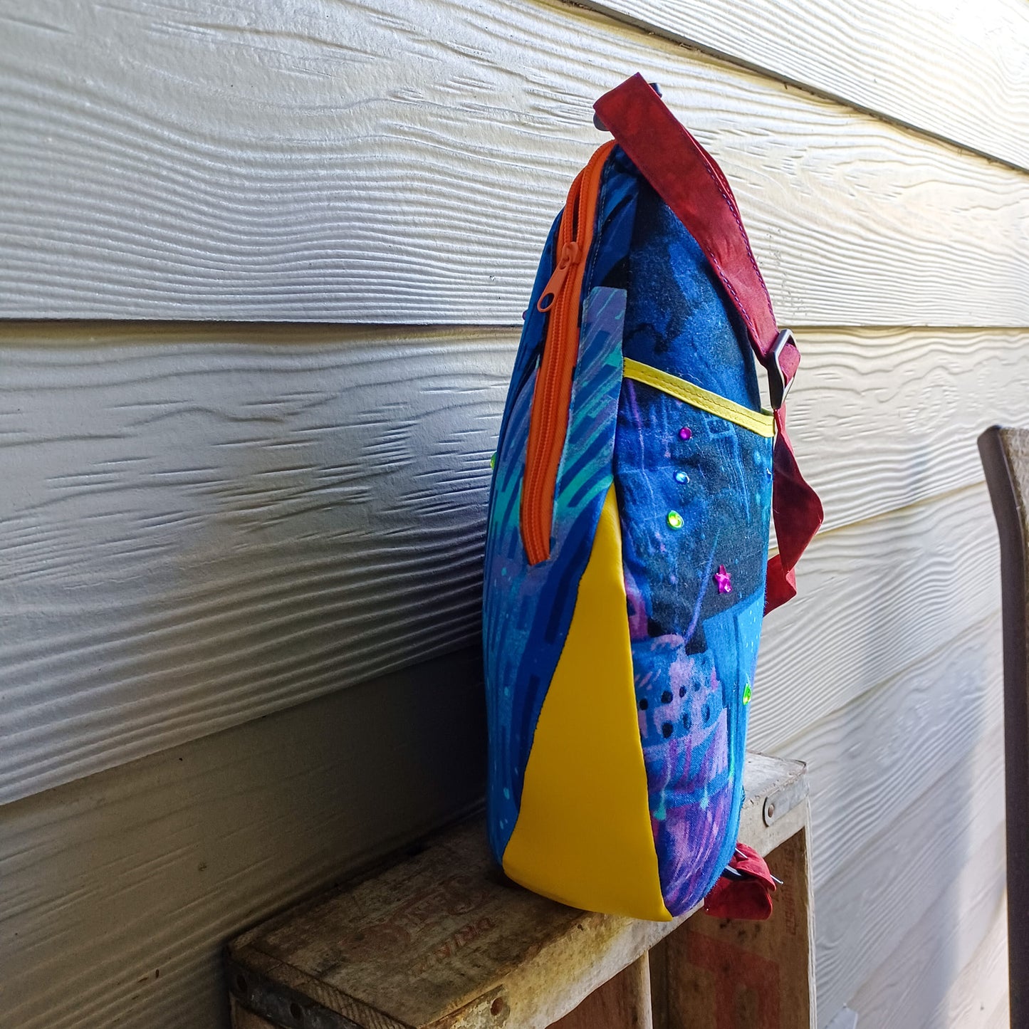 Raindrop Sling Bag Sewing Pattern