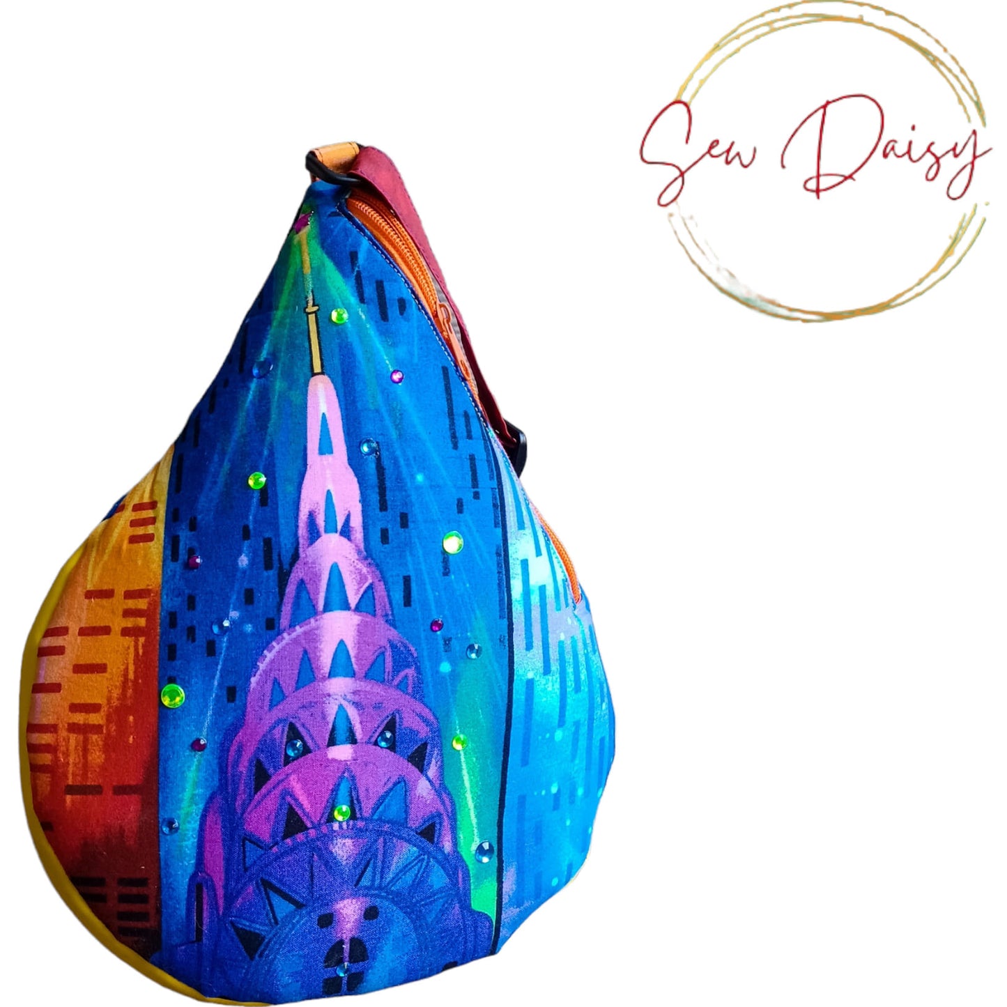 Raindrop Sling Bag Sewing Pattern