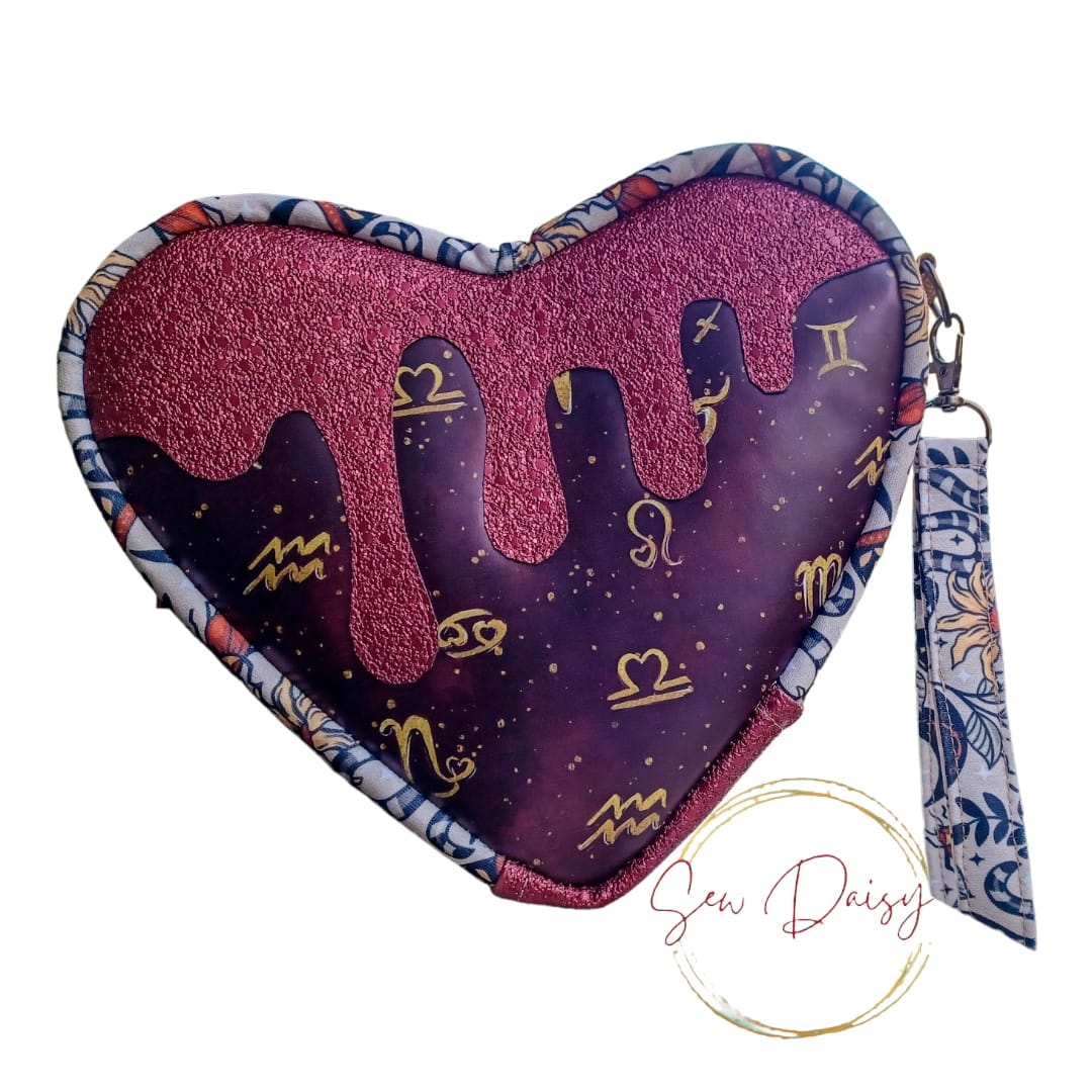 Heartbreaker Bundle: Crossbody/Backpack and Wristlet Sewing Patterns
