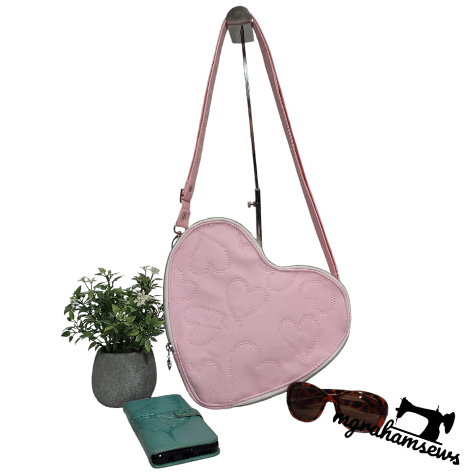 Heartbreaker Bundle: Crossbody/Backpack and Wristlet Sewing Patterns