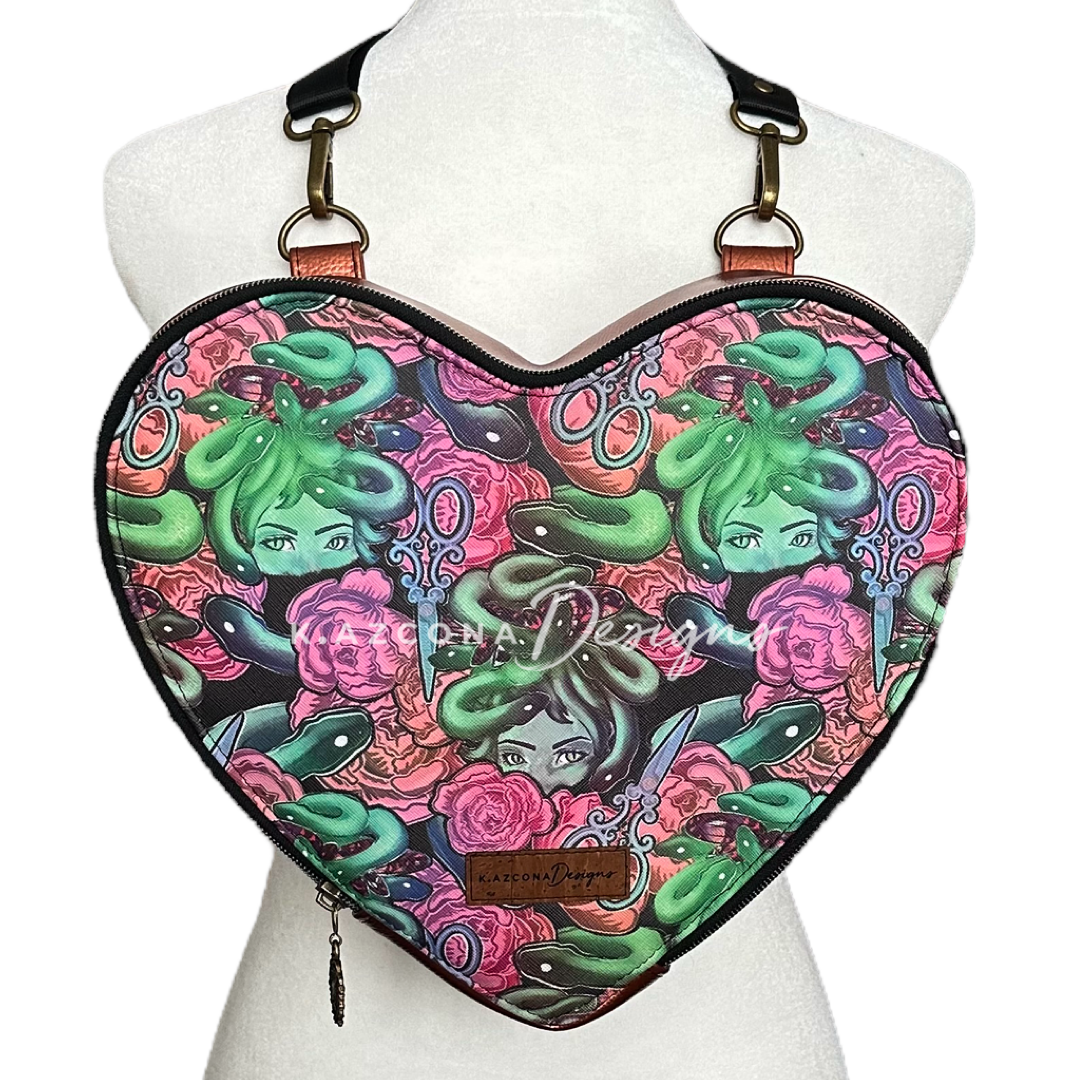 Heartbreaker Bundle: Crossbody/Backpack and Wristlet Sewing Patterns