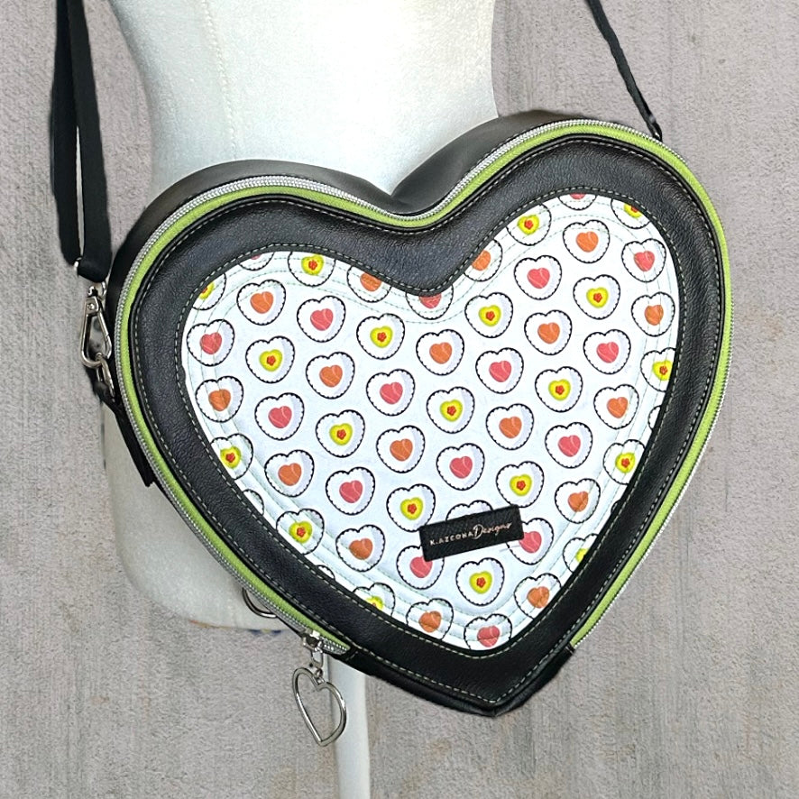 Heartbreaker Bundle: Crossbody/Backpack and Wristlet Sewing Patterns
