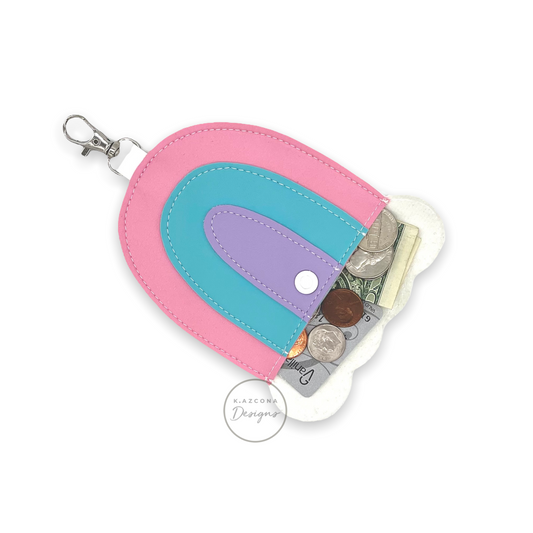 Over the Rainbow Coin Purse Sewing Pattern
