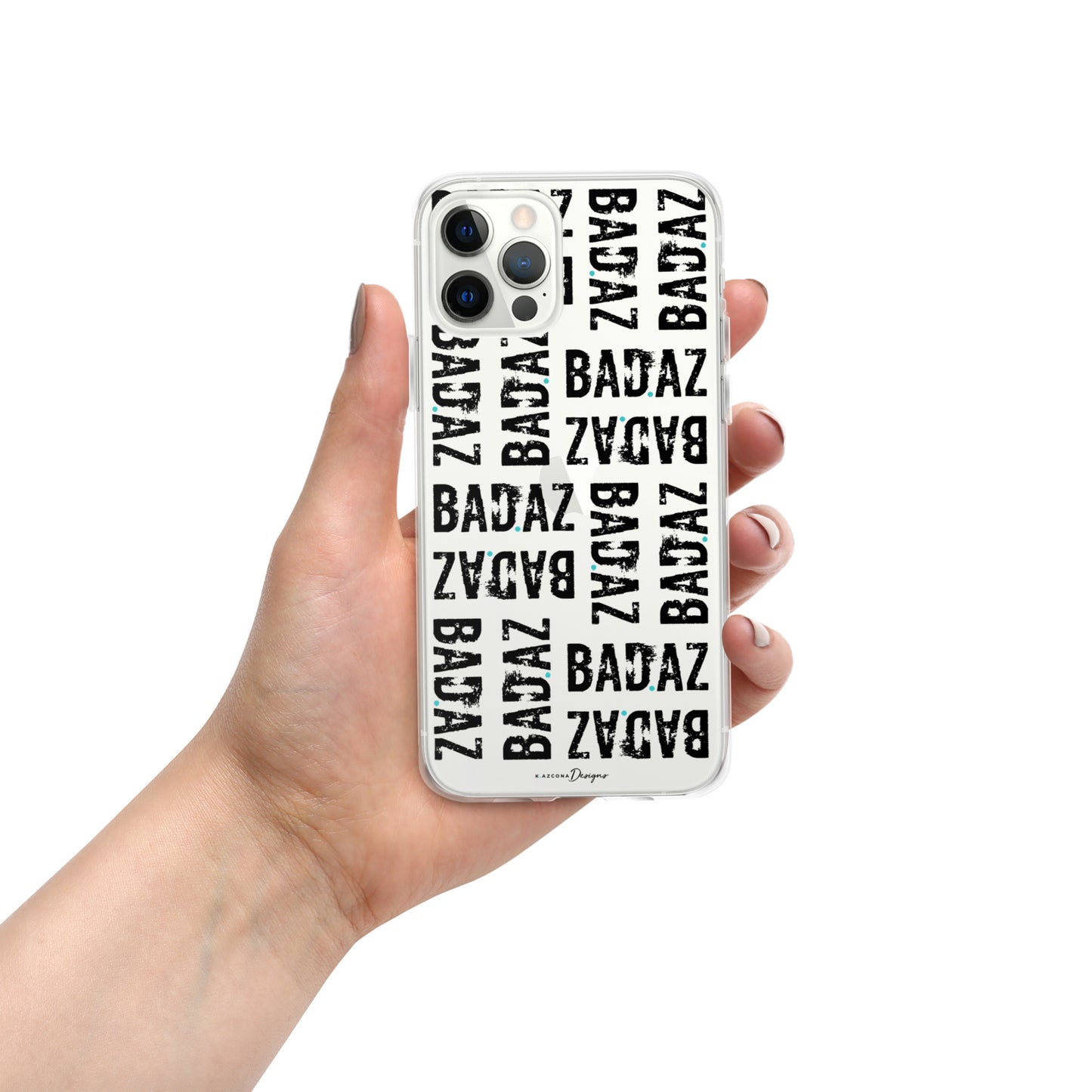 BAD.AZ iPhone Case - Black