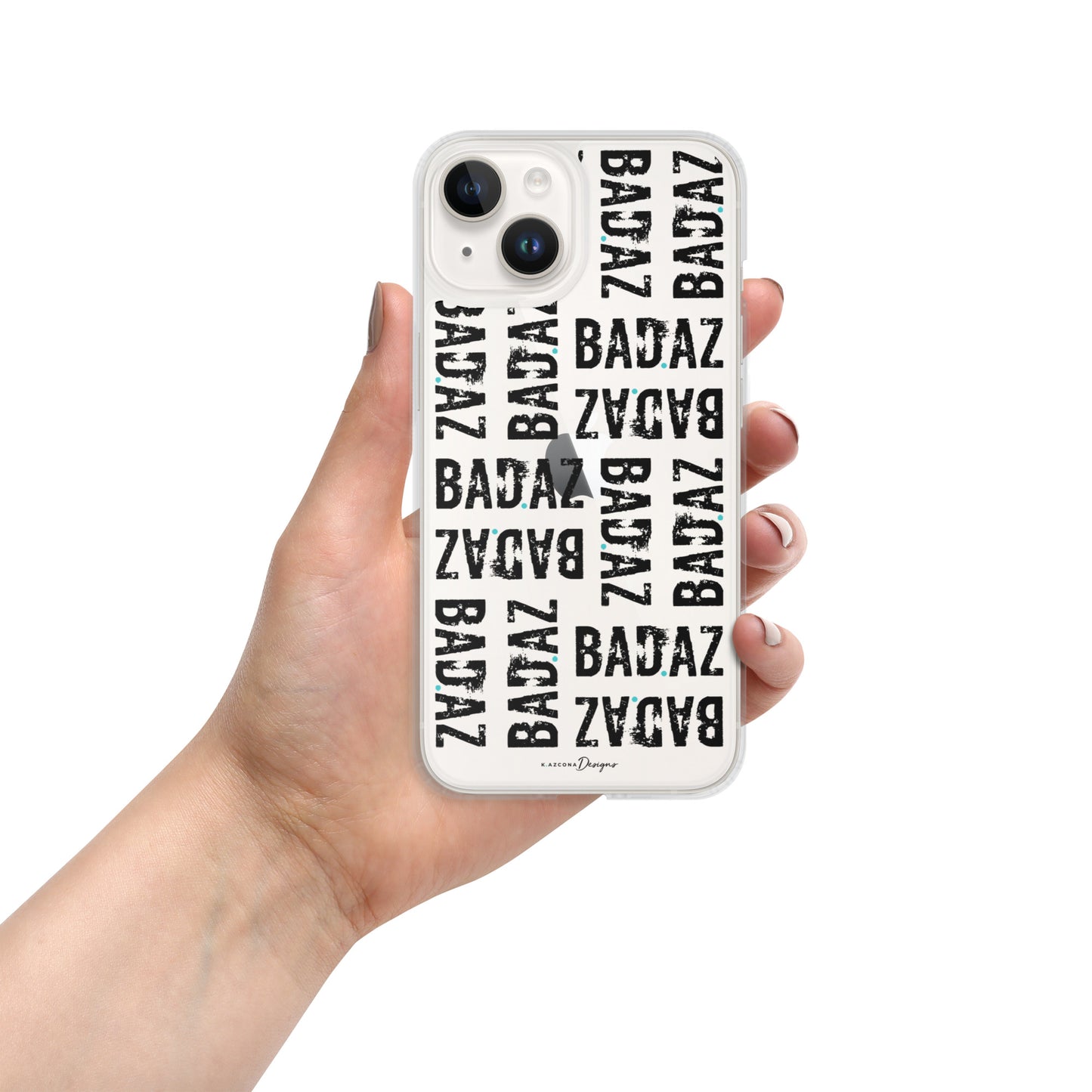 BAD.AZ iPhone Case - Black