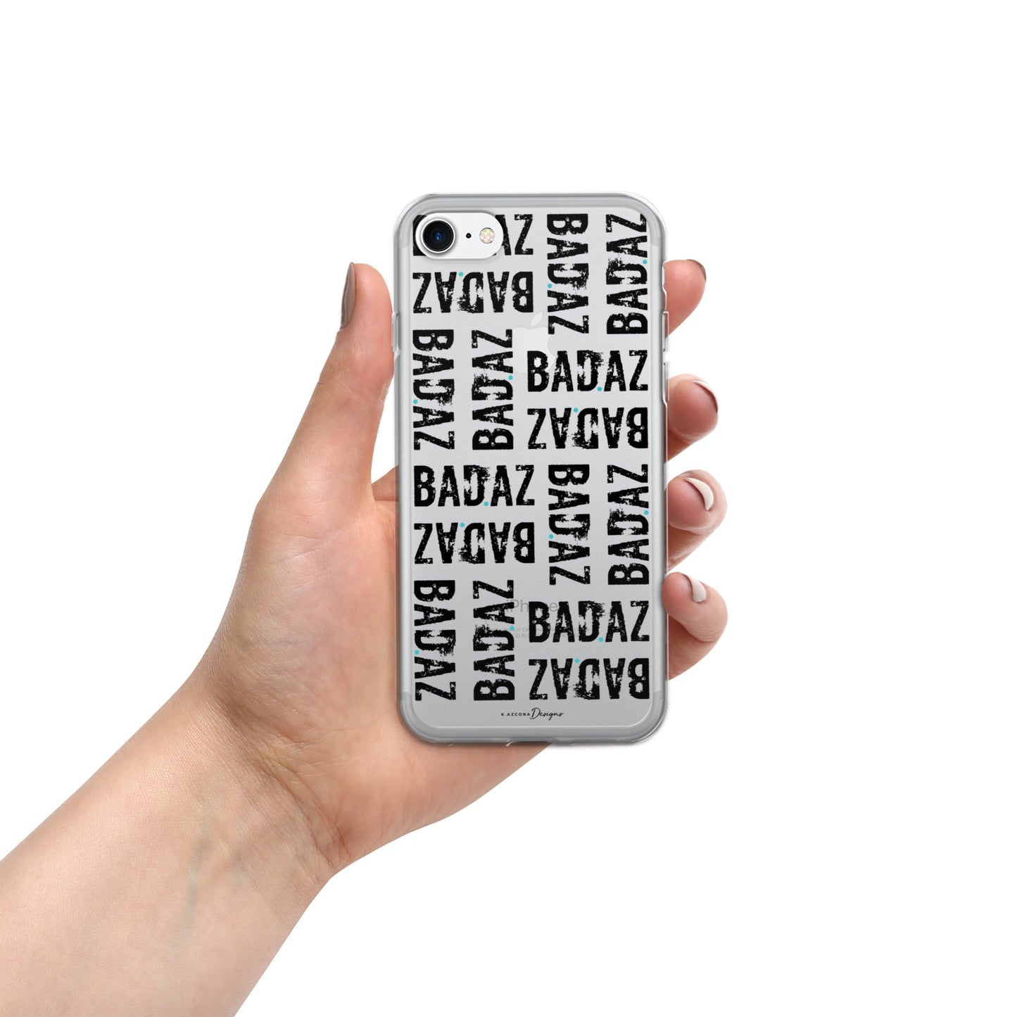 BAD.AZ iPhone Case - Black