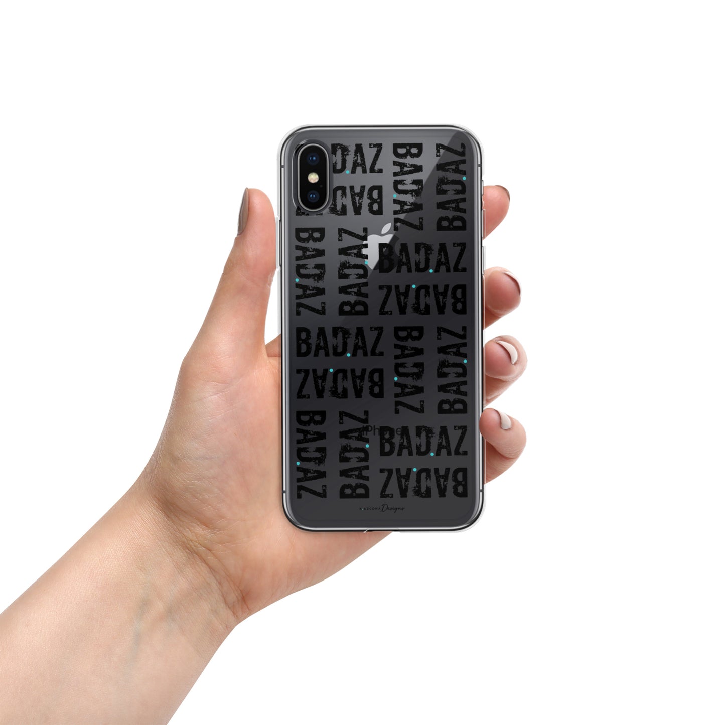 BAD.AZ iPhone Case - Black