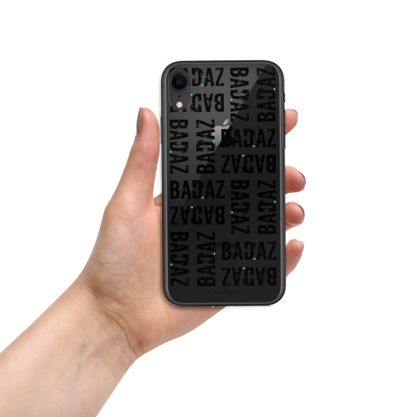 BAD.AZ iPhone Case - Black