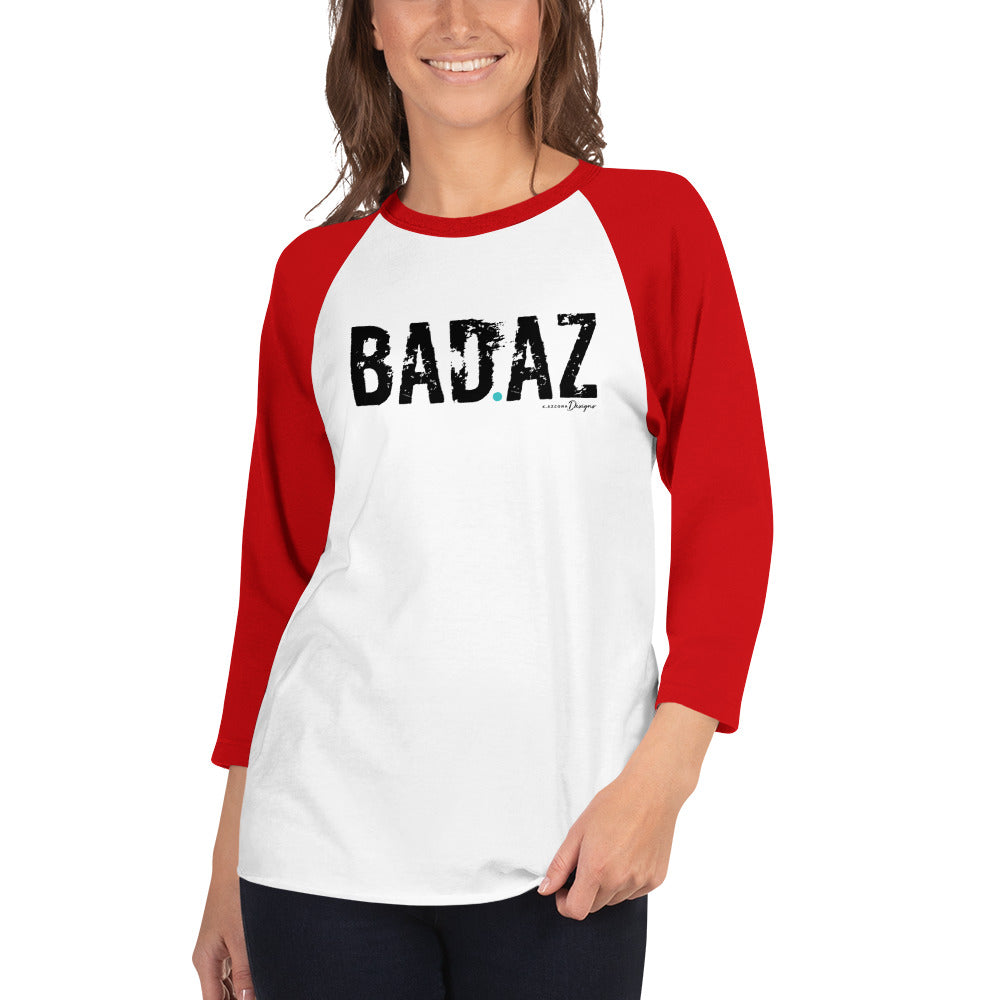 BAD.AZ 3/4 sleeve raglan shirt