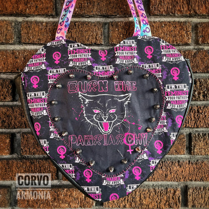 Mighty Heartbreaker Tote Bag Sewing Pattern