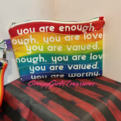 Loud and Proud Zipper Pouch Sewing Pattern