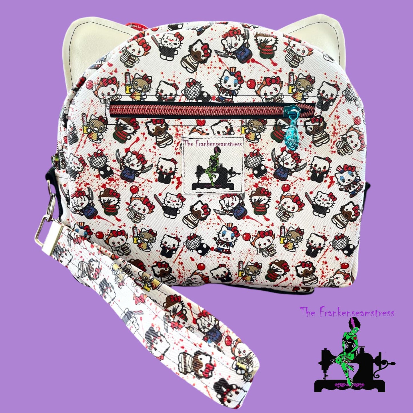 Zip-Purr Pouch Sewing Pattern