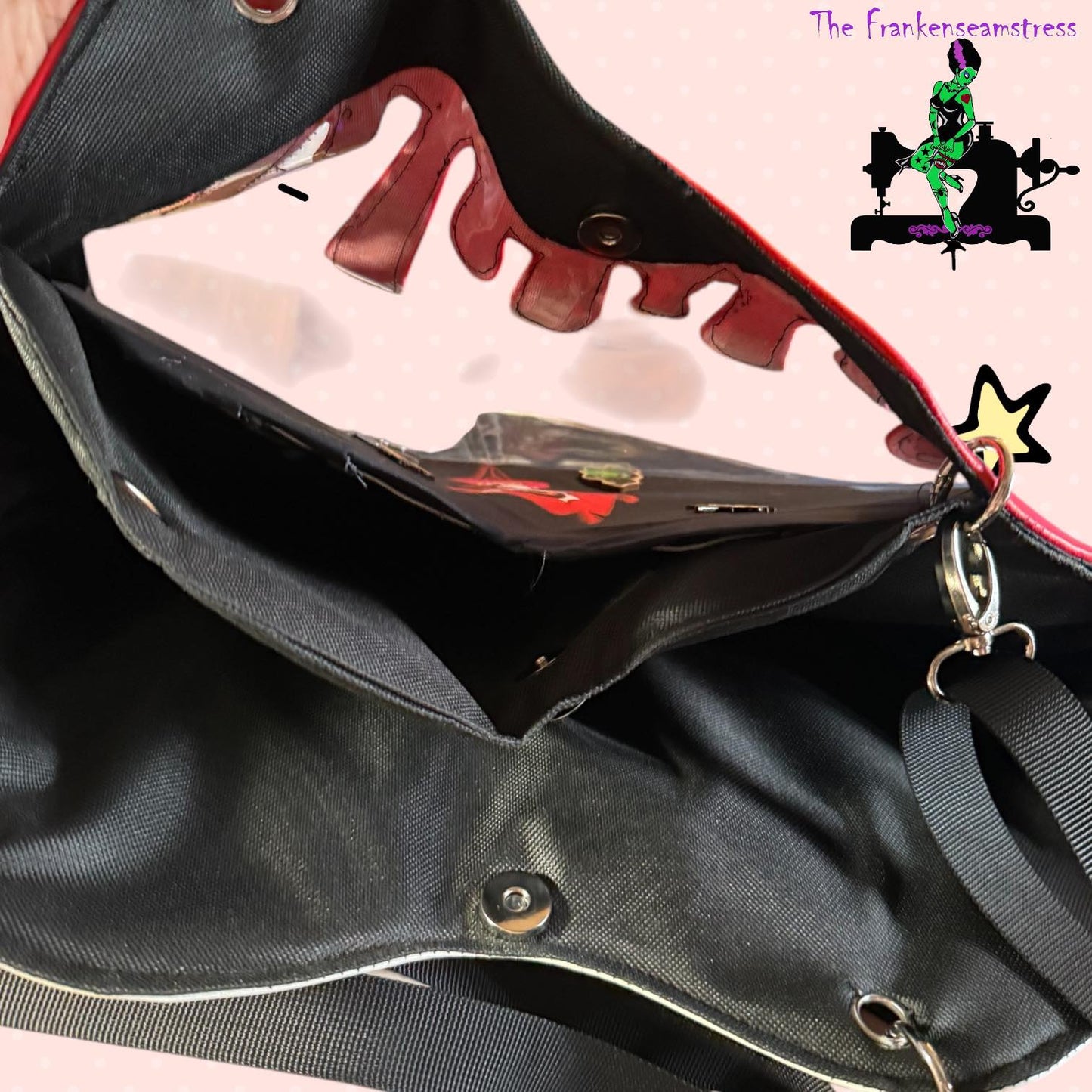 Mighty Heartbreaker Tote Bag Sewing Pattern