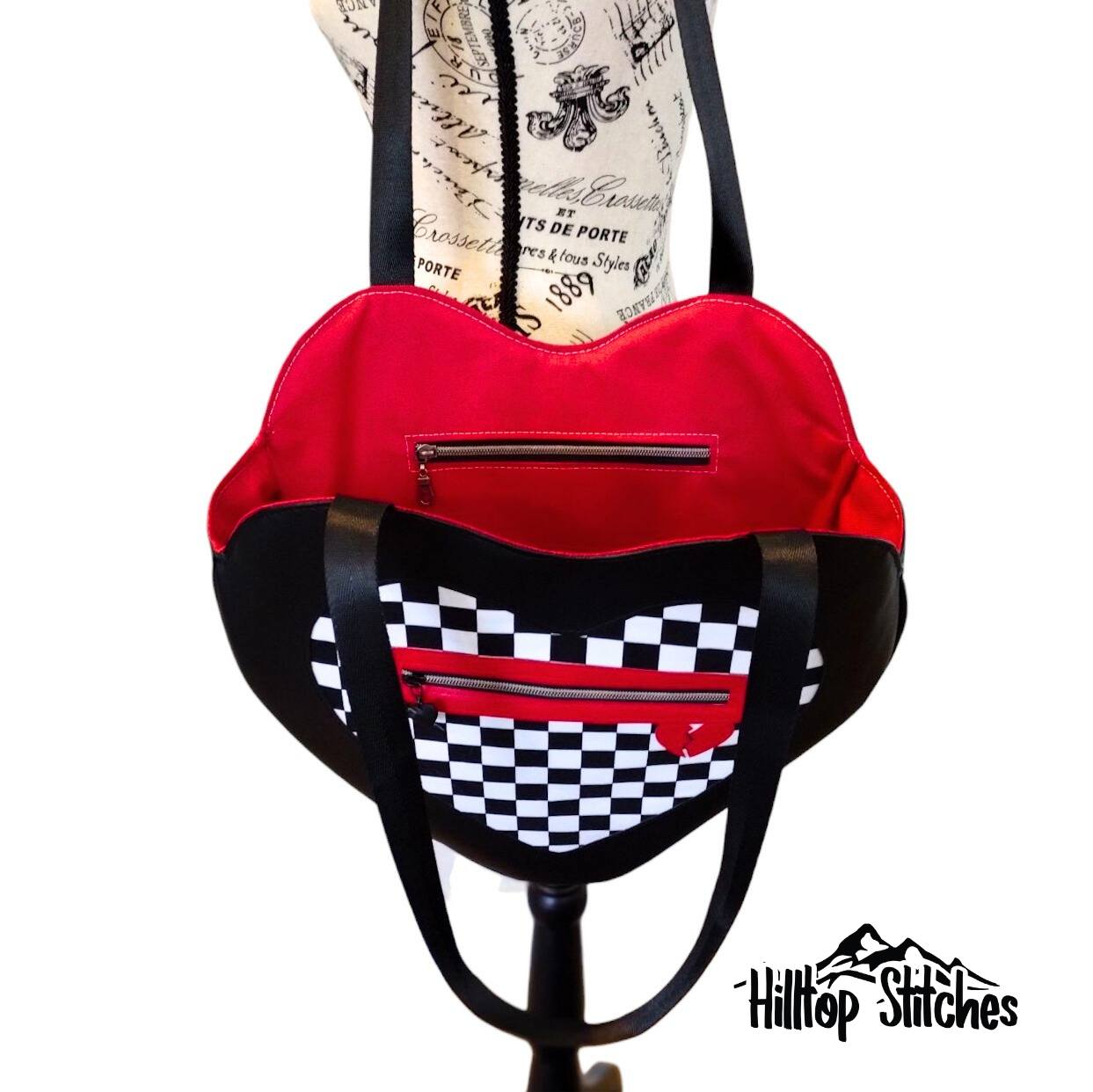 Mighty Heartbreaker Tote Bag Sewing Pattern