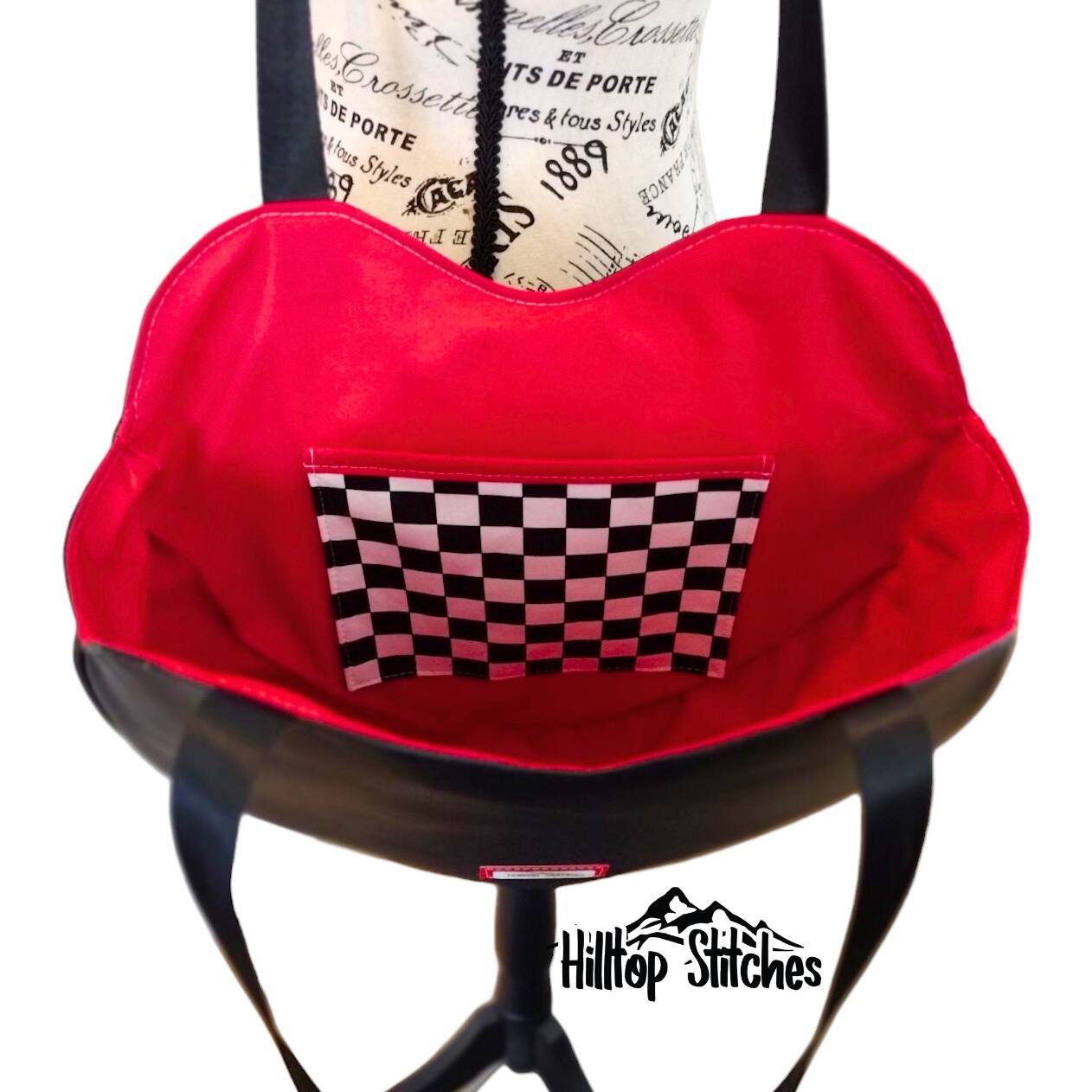 Mighty Heartbreaker Tote Bag Sewing Pattern
