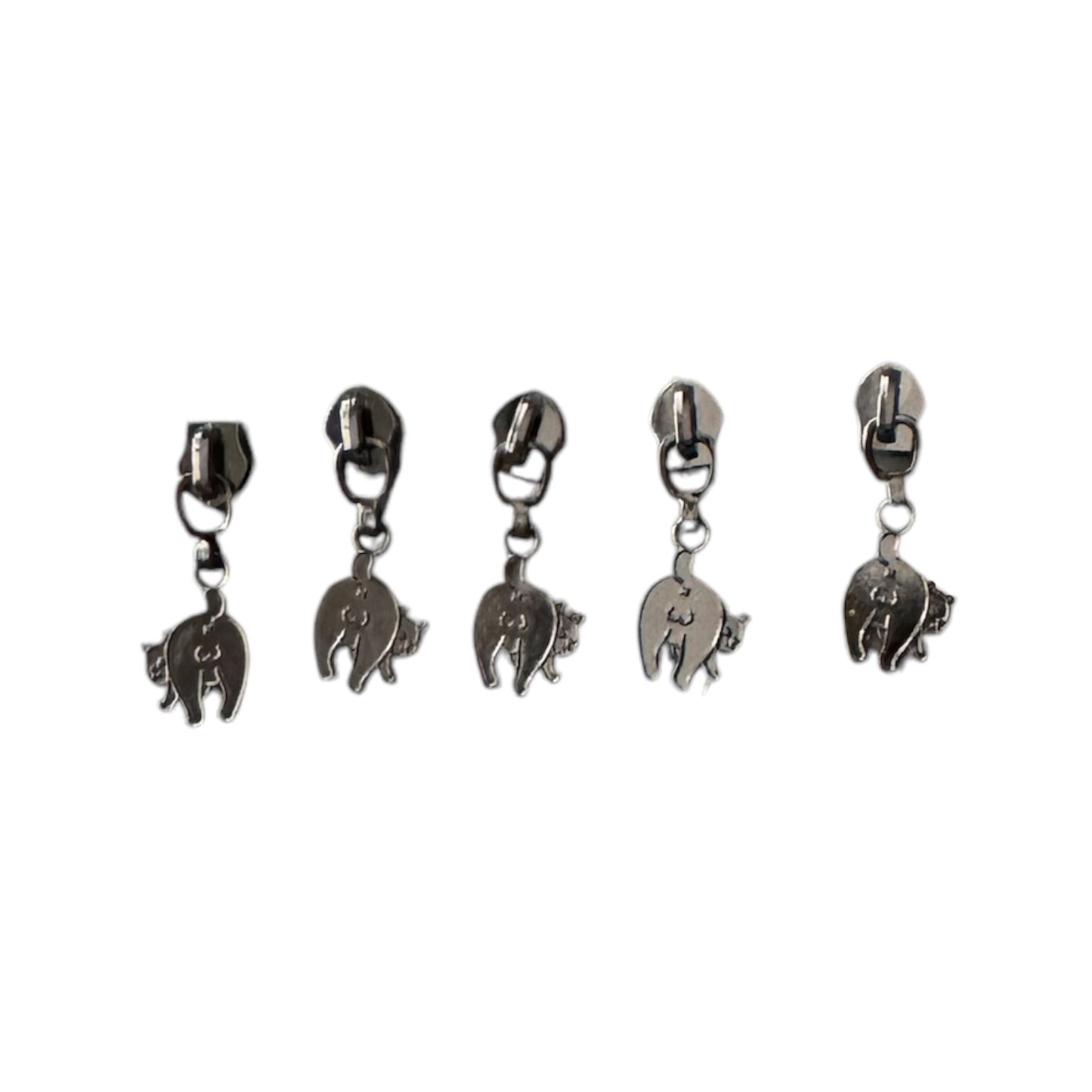 Kitty #5 Zipper Pulls