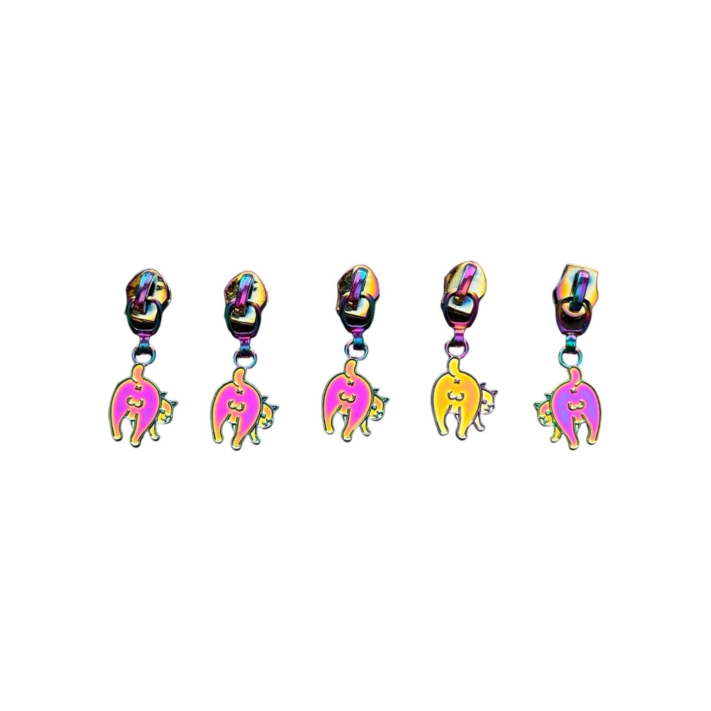 Kitty #5 Zipper Pulls