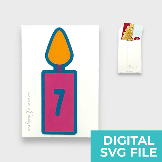 Candle Gift Card Holder File