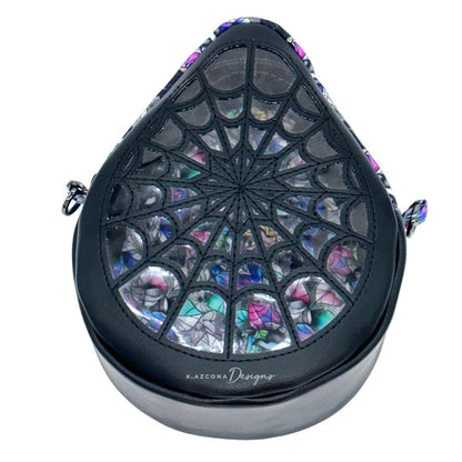 Spider Web Dewdrop Crossbody Bag