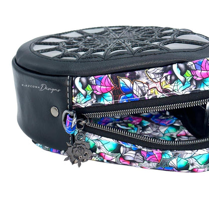 Spider Web Dewdrop Crossbody Bag